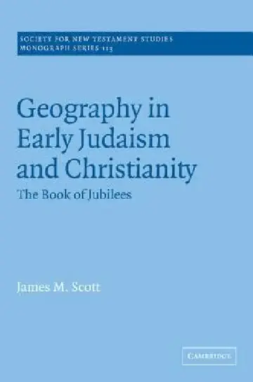 Cover of Geography in Early Judaism and Christianity