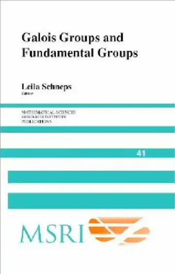 Cover of Galois Groups and Fundamental Groups