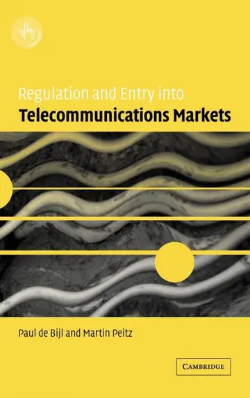 Cover of Regulation and Entry into Telecommunications Markets