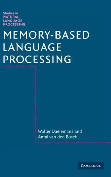 Cover of Memory-Based Language Processing