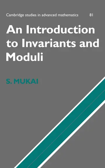 Cover of An Introduction to Invariants and Moduli