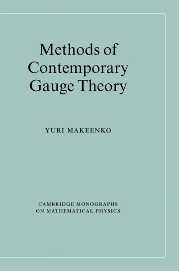 Cover of Methods of Contemporary Gauge Theory