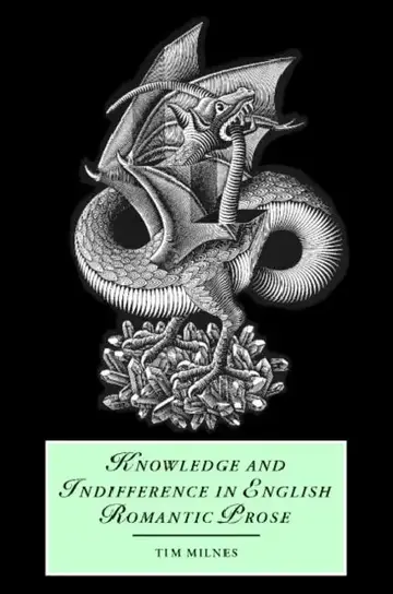 Cover of Knowledge and Indifference in English Romantic Prose
