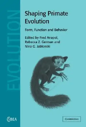 Cover of Shaping Primate Evolution
