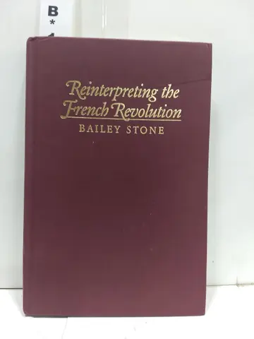 Cover of Reinterpreting the French Revolution