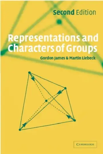 Cover of Representations and Characters of Groups