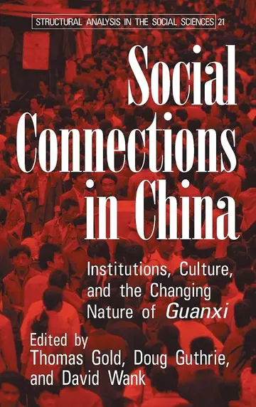 Cover of Social Connections in China