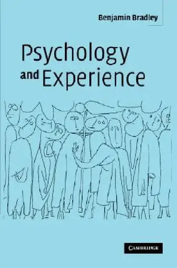 Cover of Psychology and Experience