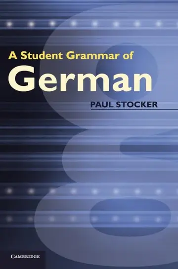 Cover of A Student Grammar of German