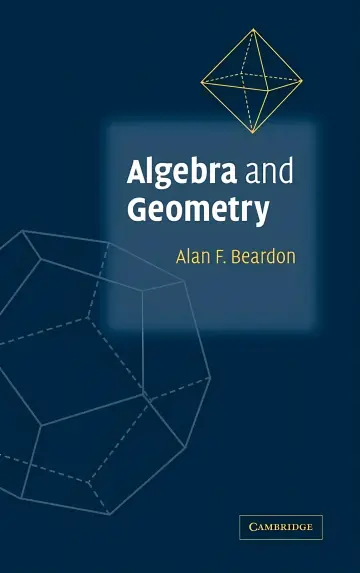 Cover of Algebra and Geometry