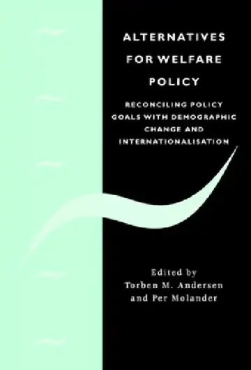 Cover of Alternatives for Welfare Policy