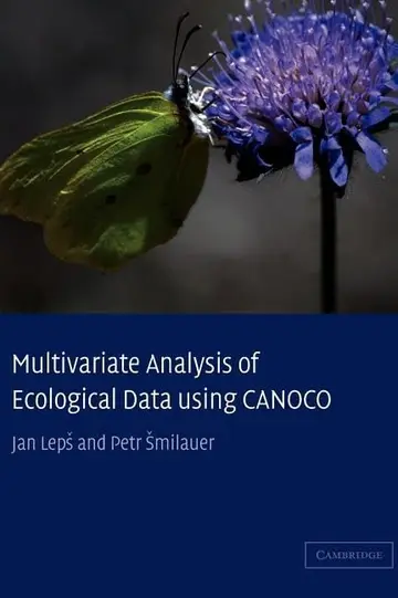 Cover of Multivariate Analysis of Ecological Data using CANOCO