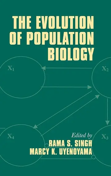 Cover of The Evolution of Population Biology