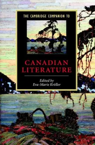Cover of The Cambridge Companion to Canadian Literature