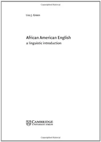 Cover of African American English