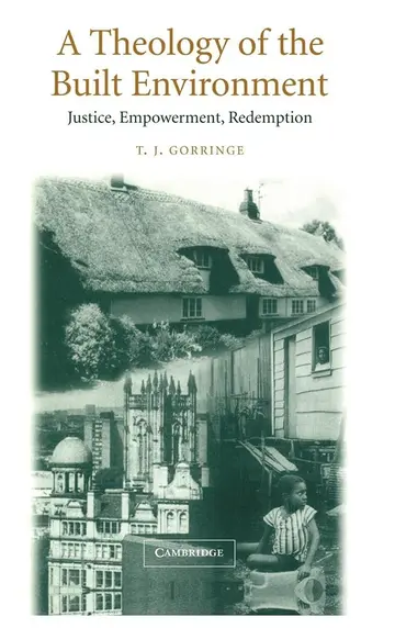 Cover of A Theology of the Built Environment