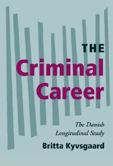 Cover of The Criminal Career