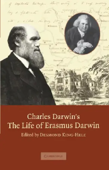 Cover of Charles Darwin's 'The Life of Erasmus Darwin'