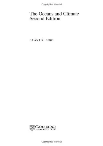 Cover of The Oceans and Climate
