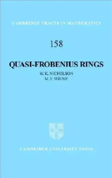 Cover of Quasi-Frobenius Rings