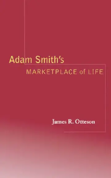 Cover of Adam Smith's Marketplace of Life