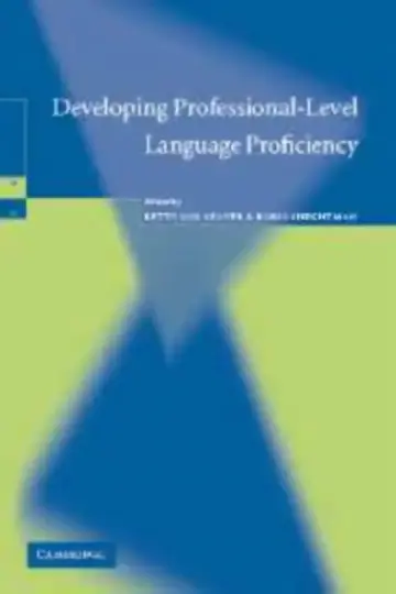 Cover of Developing Professional-Level Language Proficiency