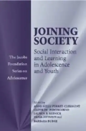 Cover of Joining Society