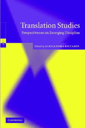 Cover of Translation Studies