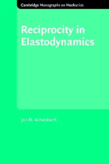 Cover of Reciprocity in Elastodynamics