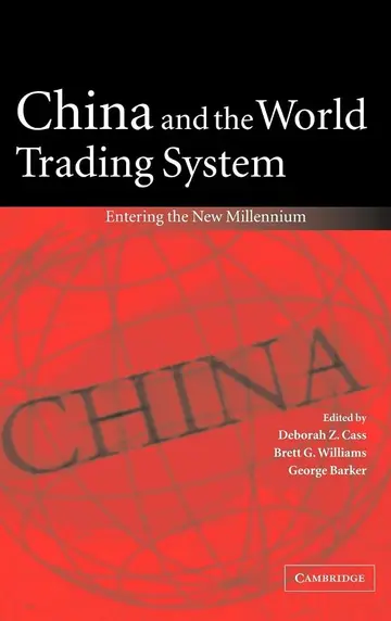 Cover of China and the World Trading System