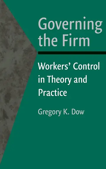 Cover of Governing the Firm