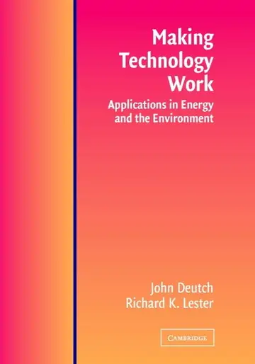 Cover of Making Technology Work