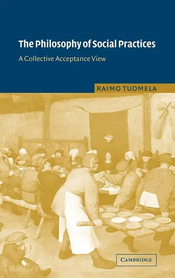 Cover of The Philosophy of Social Practices