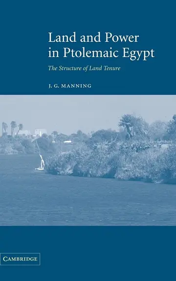 Cover of Land and Power in Ptolemaic Egypt