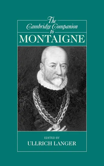 Cover of The Cambridge Companion to Montaigne