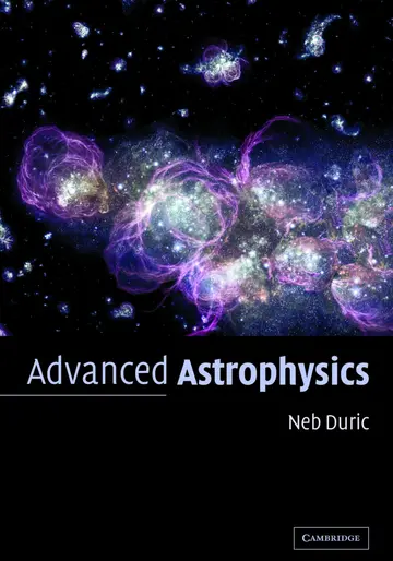 Cover of Advanced Astrophysics