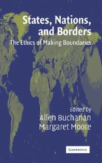 Cover of States, Nations and Borders