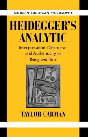 Cover of Heidegger's Analytic