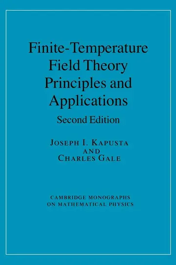 Cover of Finite Temperature Field Theory Principles and Application 2ed (hb)