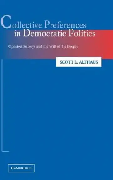 Cover of Collective Preferences in Democratic Politics
