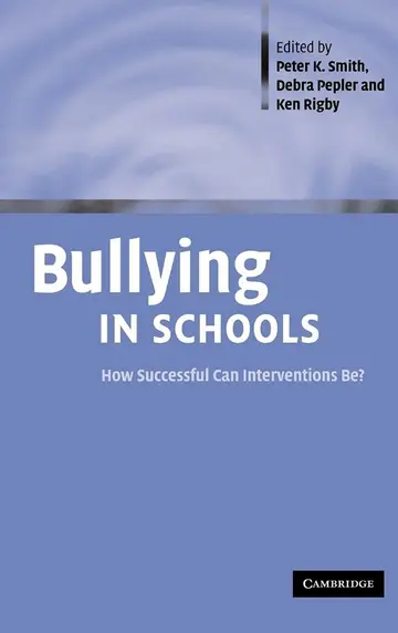 Cover of Bullying in Schools