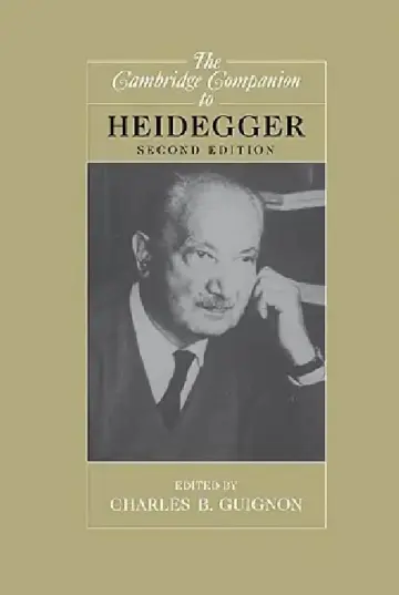 Cover of The Cambridge Companion to Heidegger