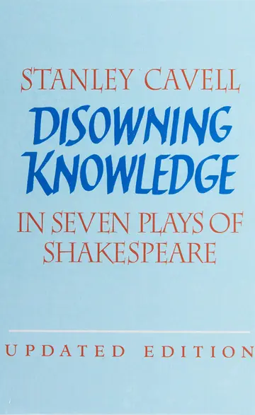 Cover of Disowning Knowledge