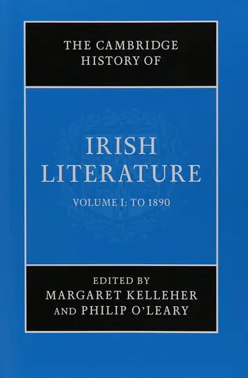 Cover of The Cambridge History of Irish Literature