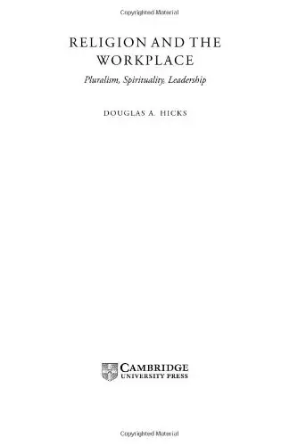 Cover of Religion and the Workplace