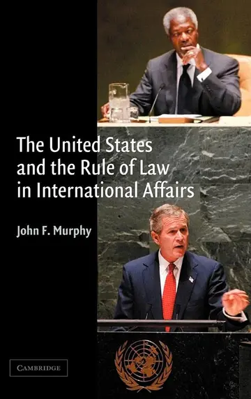 Cover of The United States and the Rule of Law in International Affairs