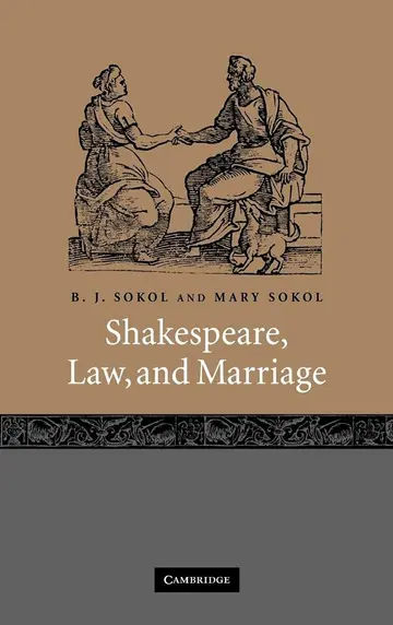 Cover of Shakespeare, Law, and Marriage