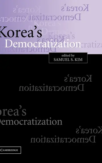 Cover of Korea's Democratization