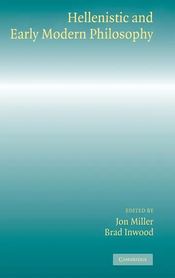 Cover of Hellenistic and Early Modern Philosophy