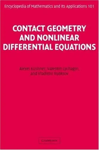 Cover of Contact Geometry and Non-Linear Differential Equations